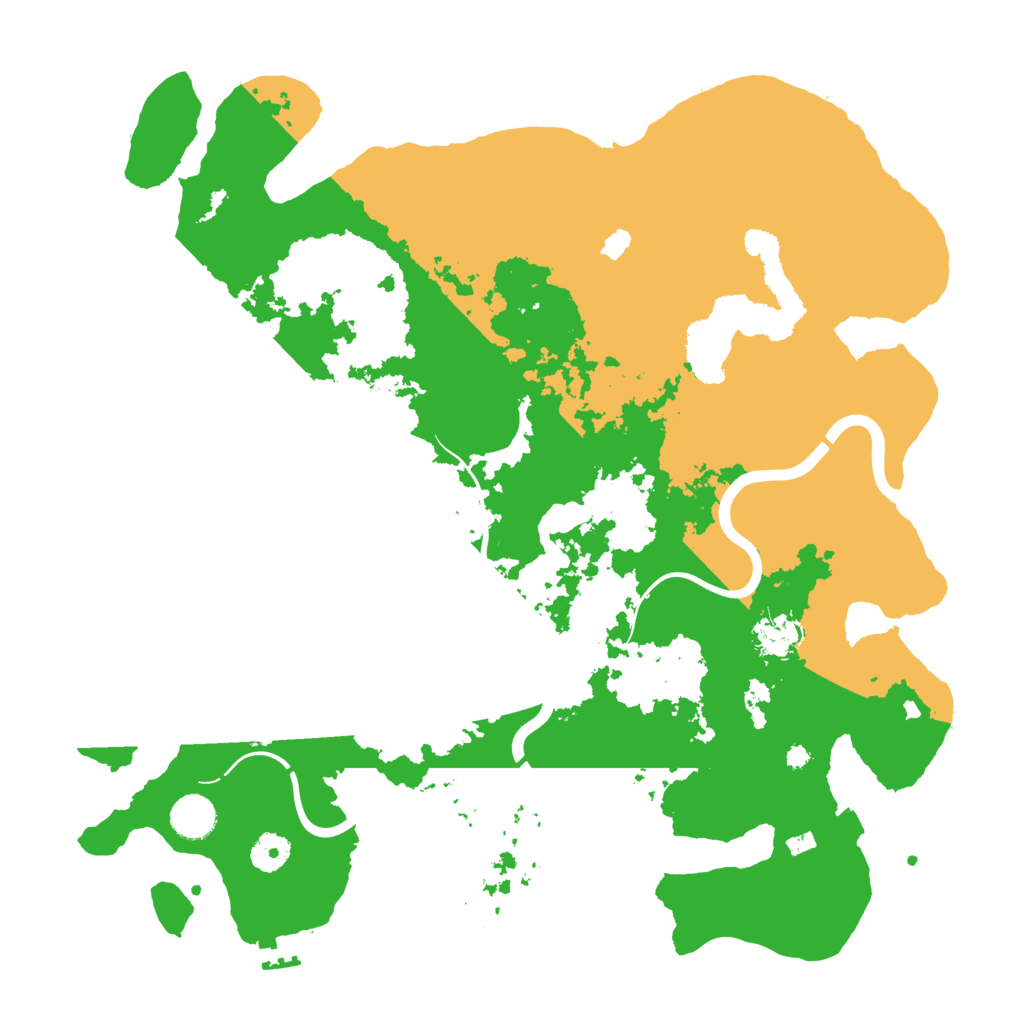 Biome Rust Map: Procedural Map, Size: 4000, Seed: 908412832