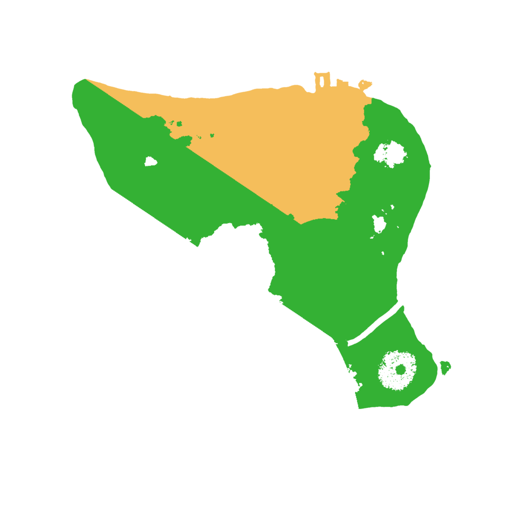 Biome Rust Map: Procedural Map, Size: 2000, Seed: 56478006