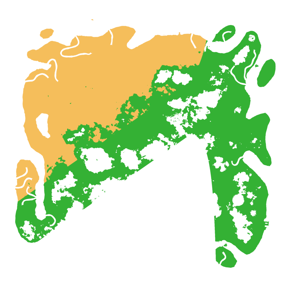 Biome Rust Map: Procedural Map, Size: 4500, Seed: 15122022