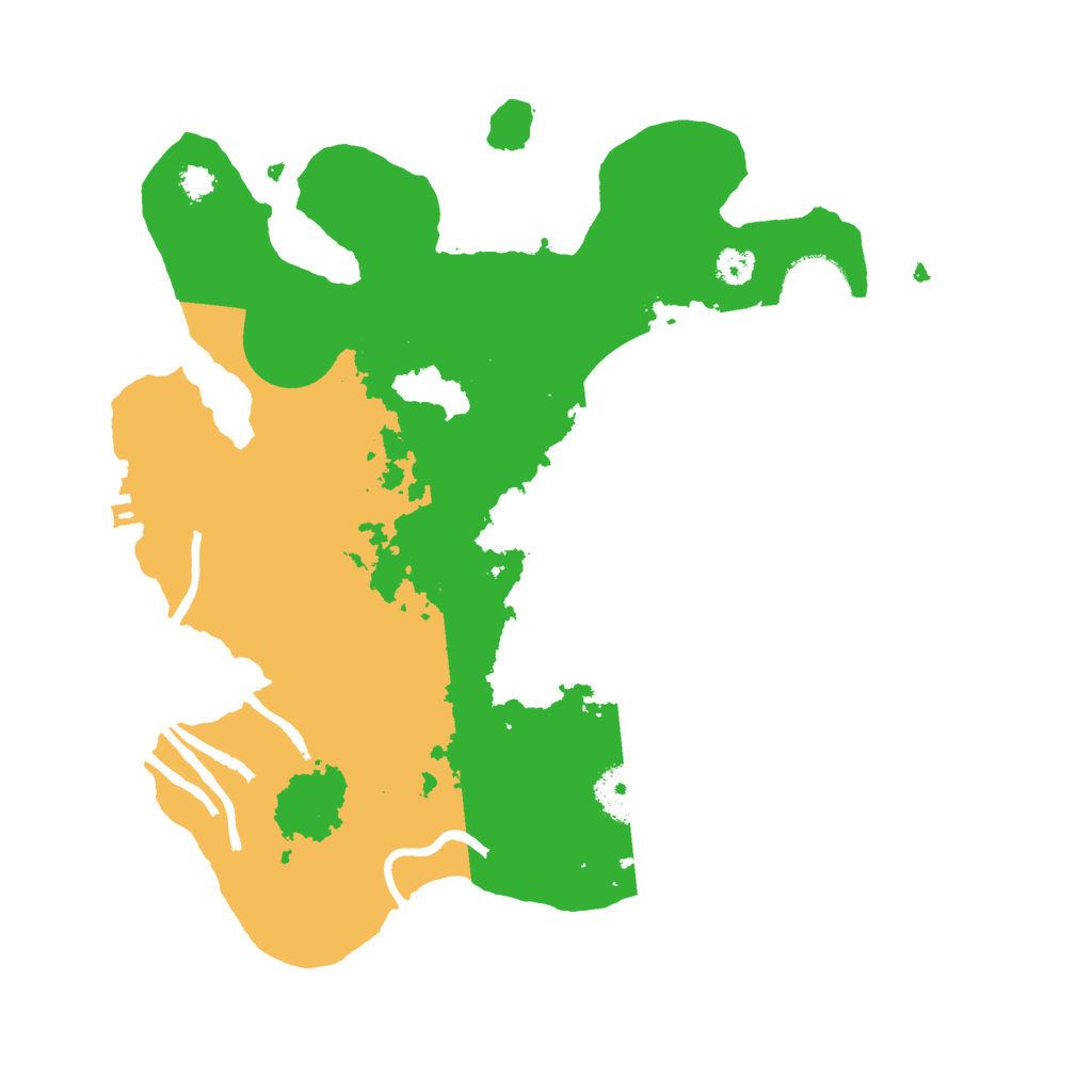 Biome Rust Map: Procedural Map, Size: 3000, Seed: 653576234