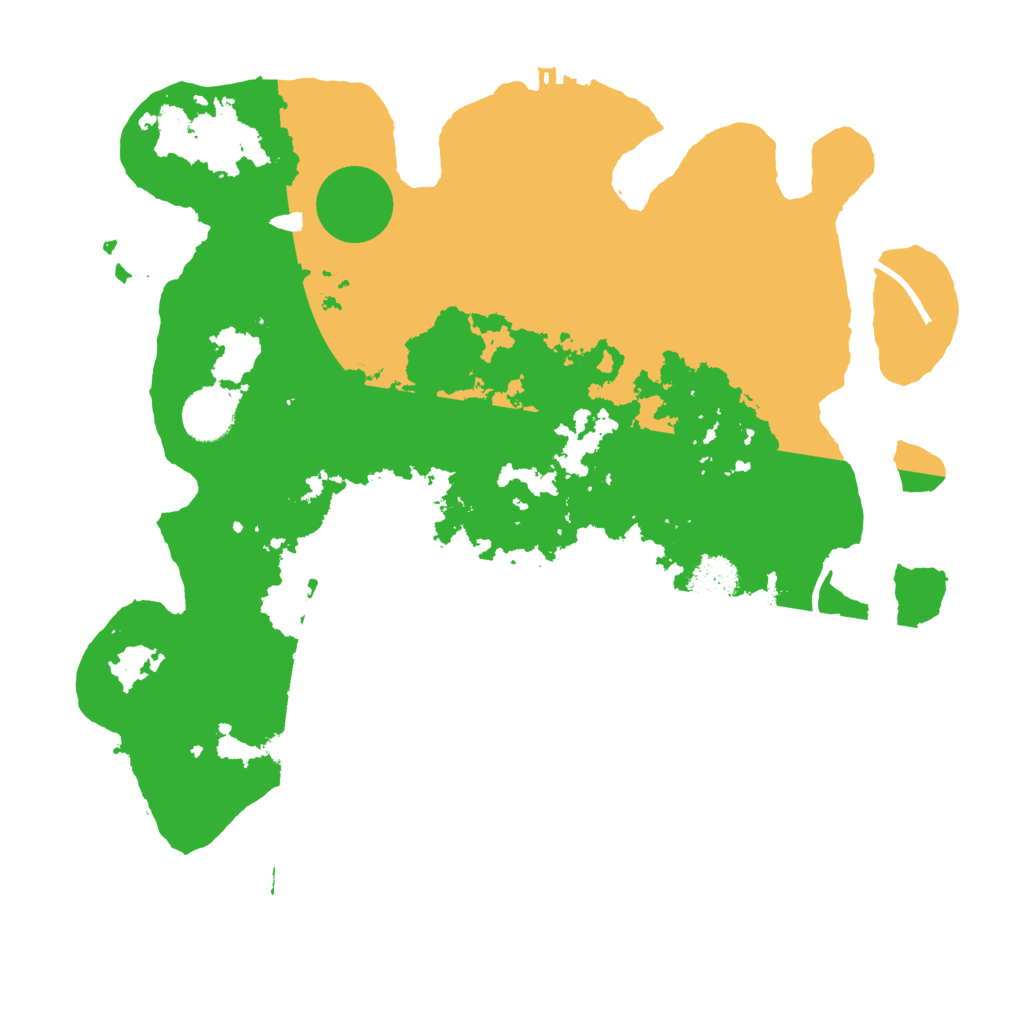 Biome Rust Map: Procedural Map, Size: 3520, Seed: 1489761254