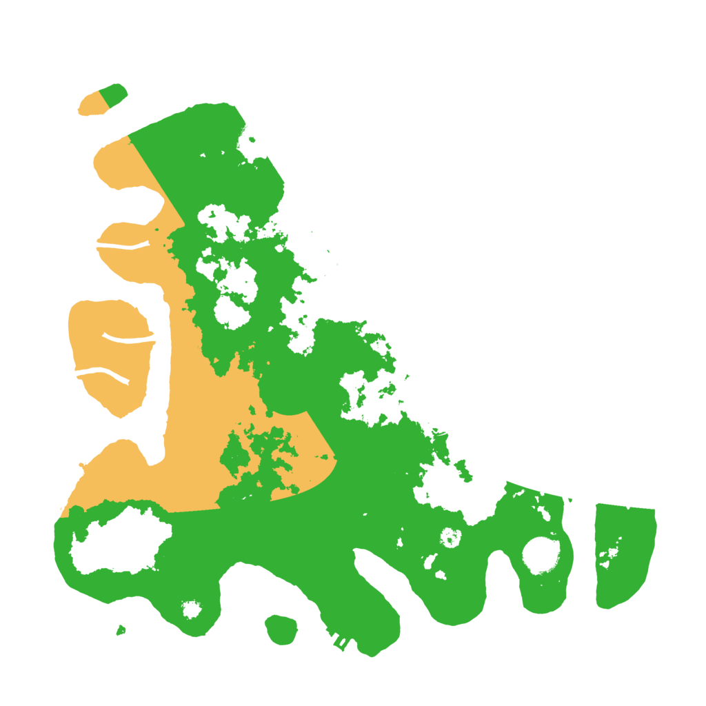 Biome Rust Map: Procedural Map, Size: 3500, Seed: 747595361