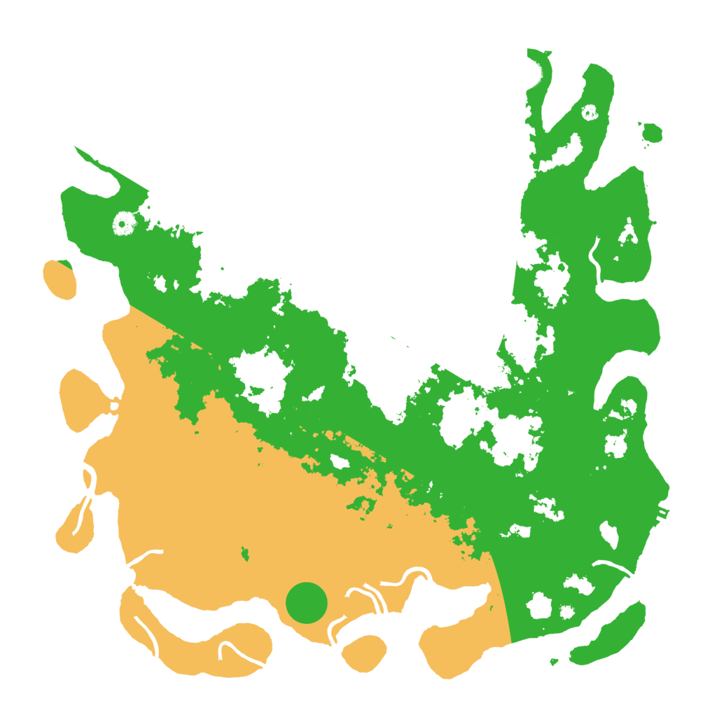 Biome Rust Map: Procedural Map, Size: 4550, Seed: 3123123