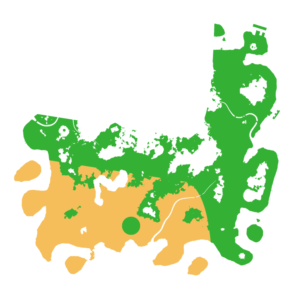 Biome Rust Map: Procedural Map, Size: 4250, Seed: 694739132