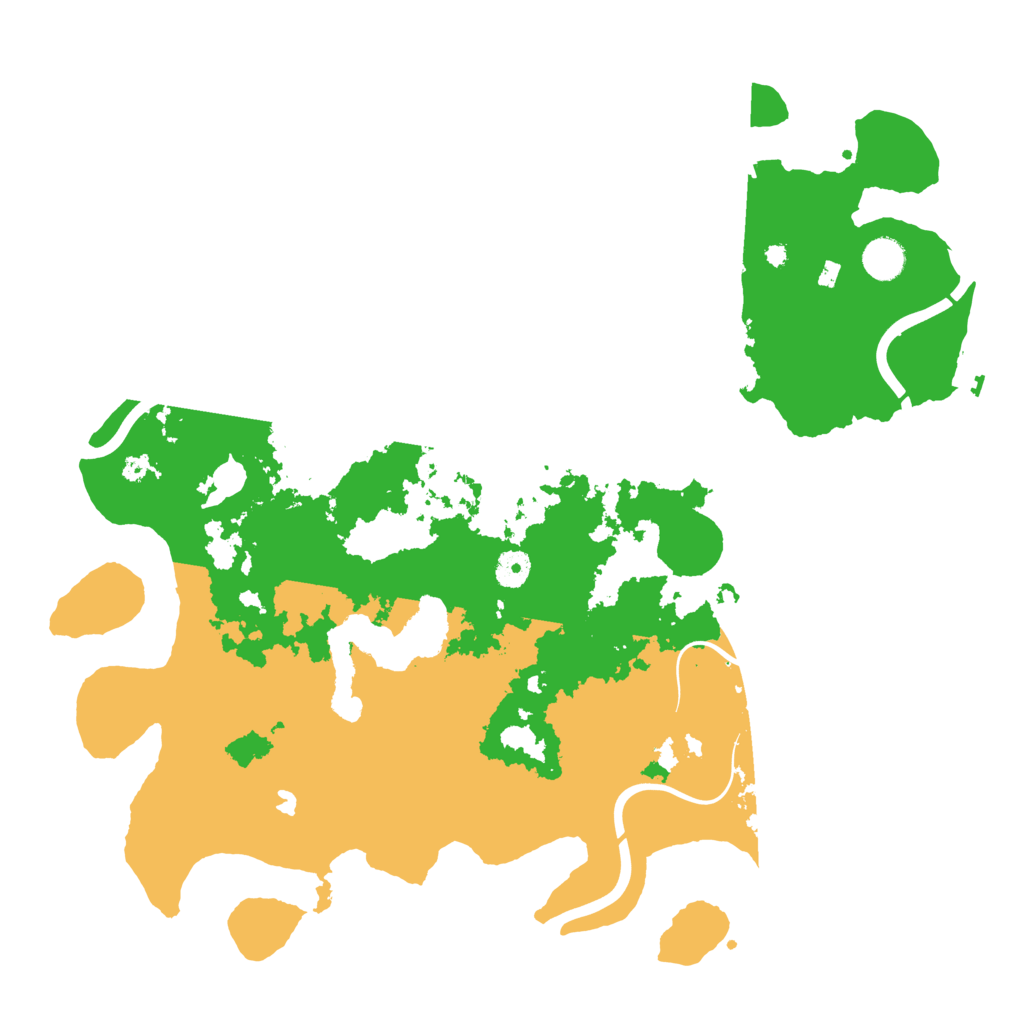 Biome Rust Map: Procedural Map, Size: 4250, Seed: 694739132