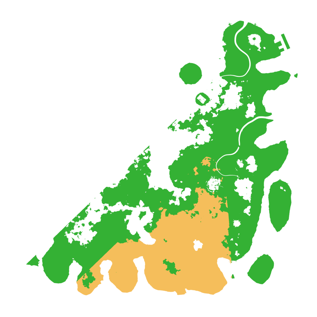 Biome Rust Map: Procedural Map, Size: 4000, Seed: 5978