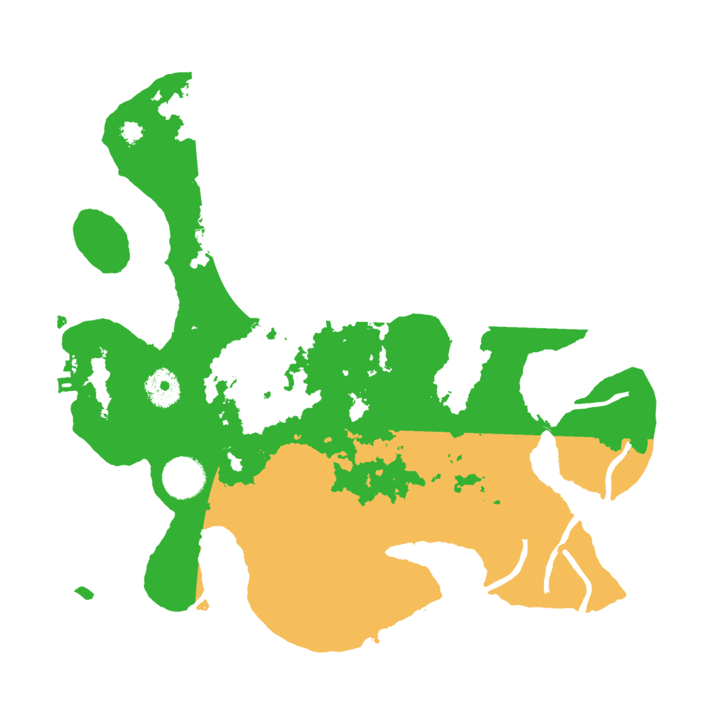 Biome Rust Map: Procedural Map, Size: 3000, Seed: 556221467