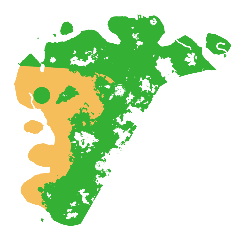 Biome Rust Map: Procedural Map, Size: 3900, Seed: 77971