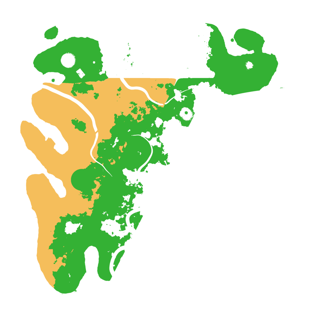 Biome Rust Map: Procedural Map, Size: 3800, Seed: 881002168
