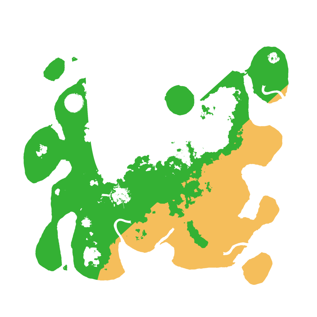 Biome Rust Map: Procedural Map, Size: 3000, Seed: 1463049381