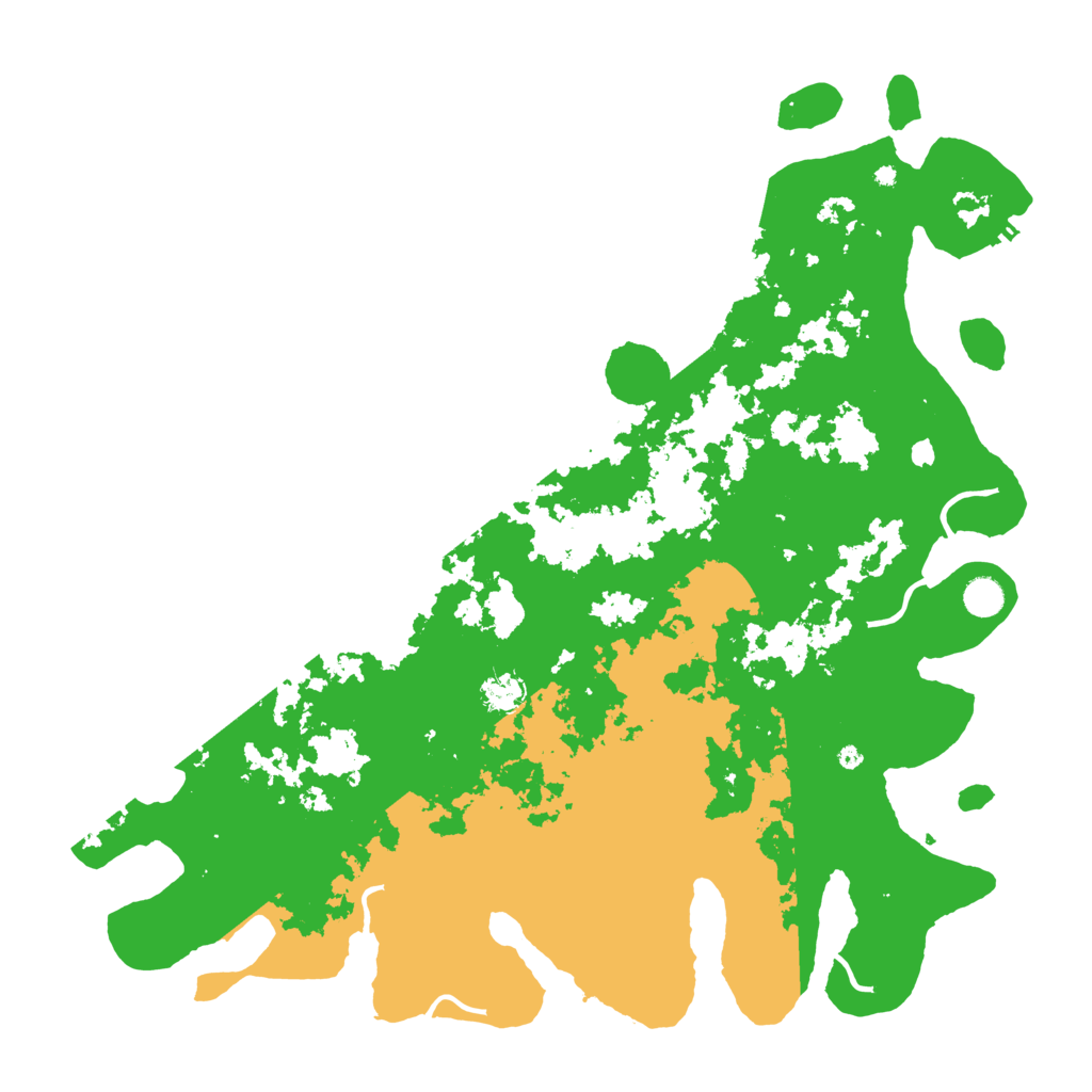 Biome Rust Map: Procedural Map, Size: 4800, Seed: 189872218