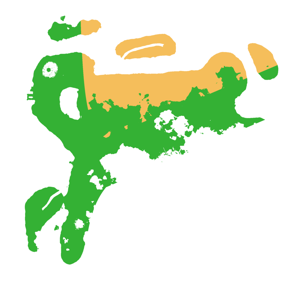 Biome Rust Map: Procedural Map, Size: 2950, Seed: 1617999087