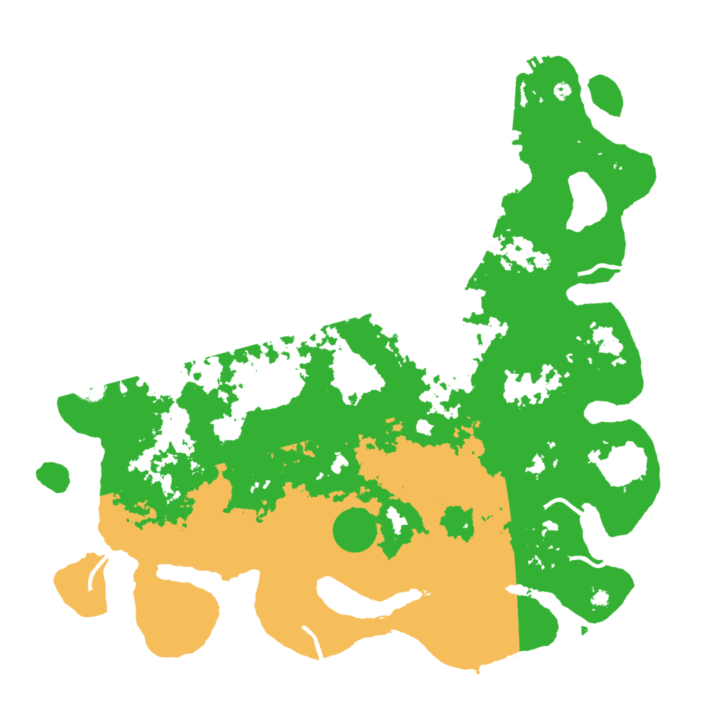 Biome Rust Map: Procedural Map, Size: 4250, Seed: 666908690