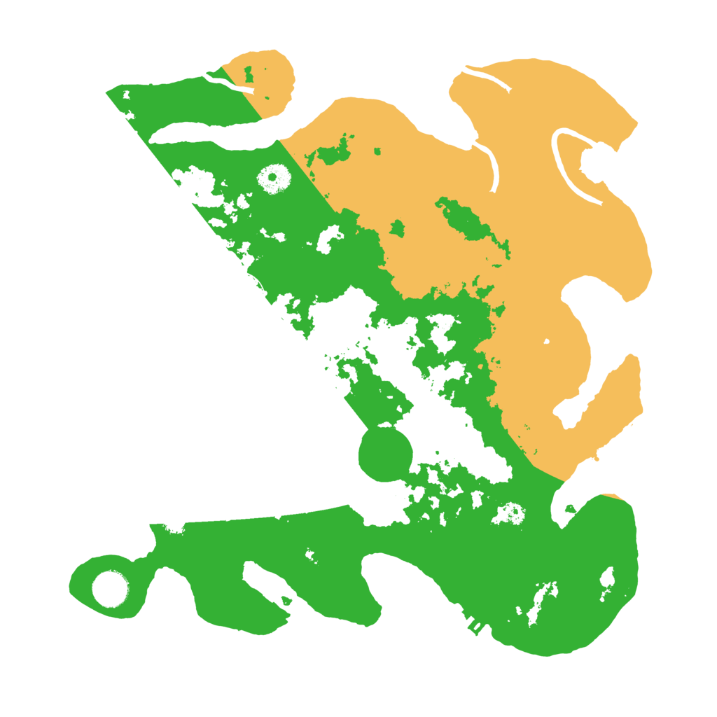 Biome Rust Map: Procedural Map, Size: 3500, Seed: 26052460