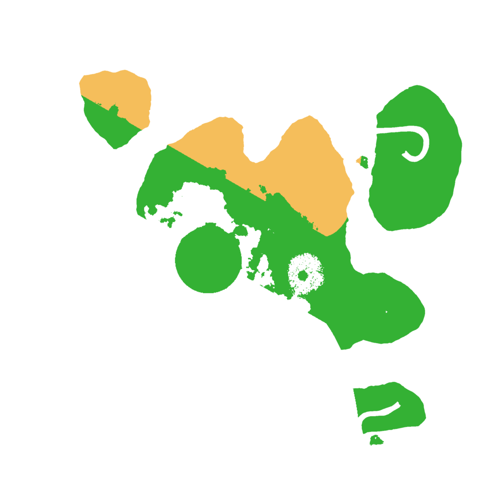 Biome Rust Map: Procedural Map, Size: 2000, Seed: 835446986