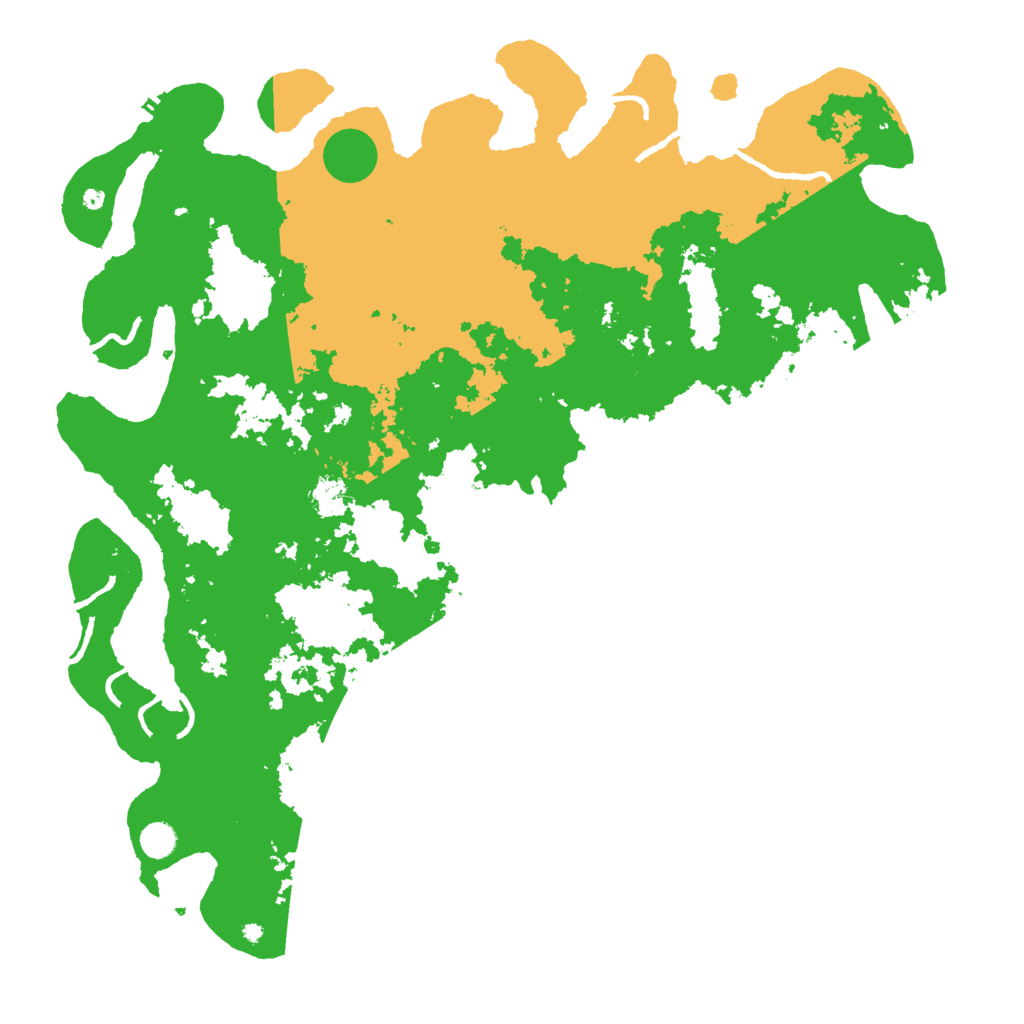 Biome Rust Map: Procedural Map, Size: 5000, Seed: 861306745