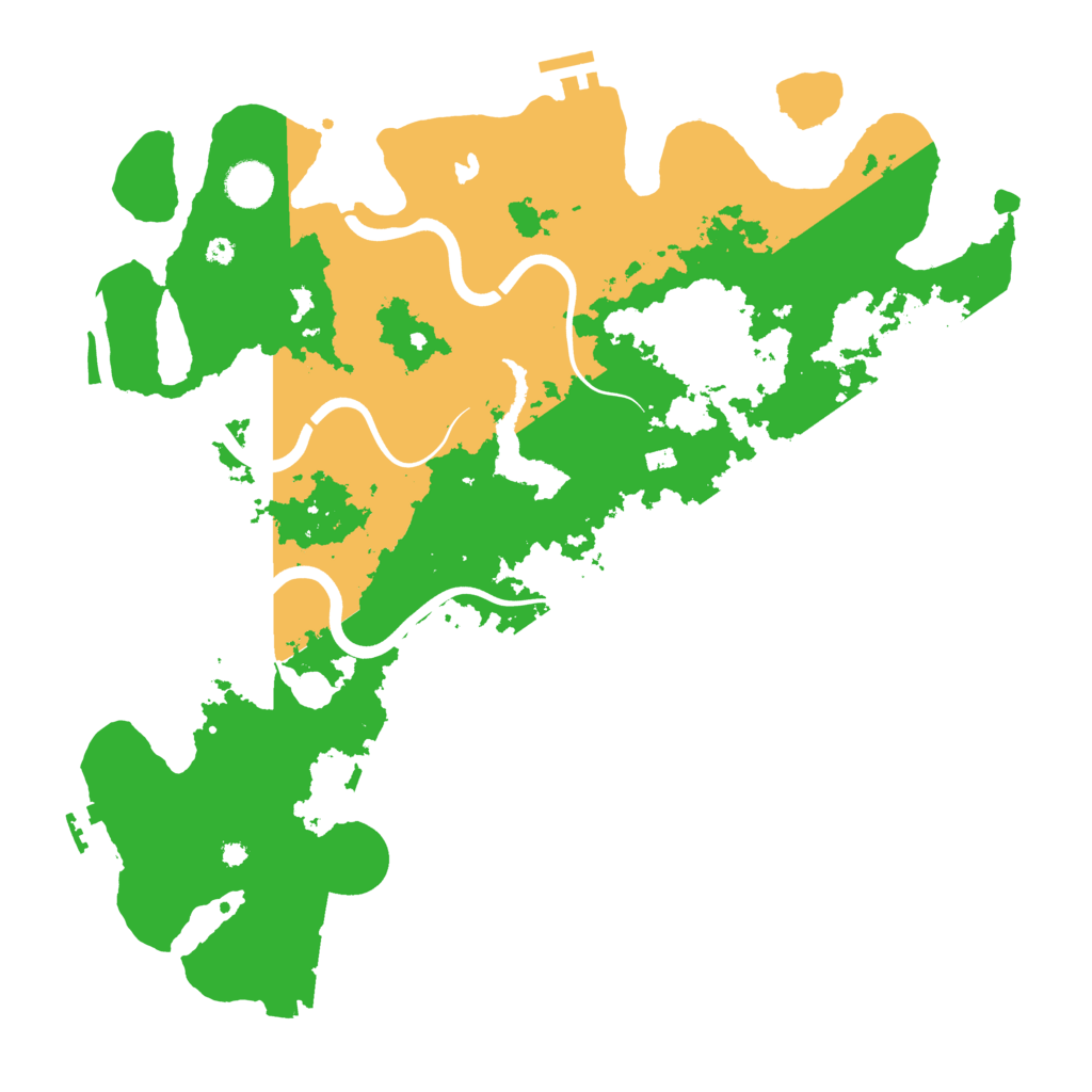 Biome Rust Map: Procedural Map, Size: 4000, Seed: 476100056