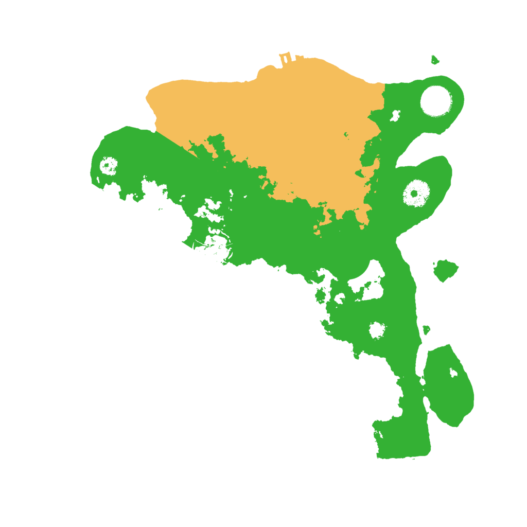 Biome Rust Map: Procedural Map, Size: 3000, Seed: 1748588419