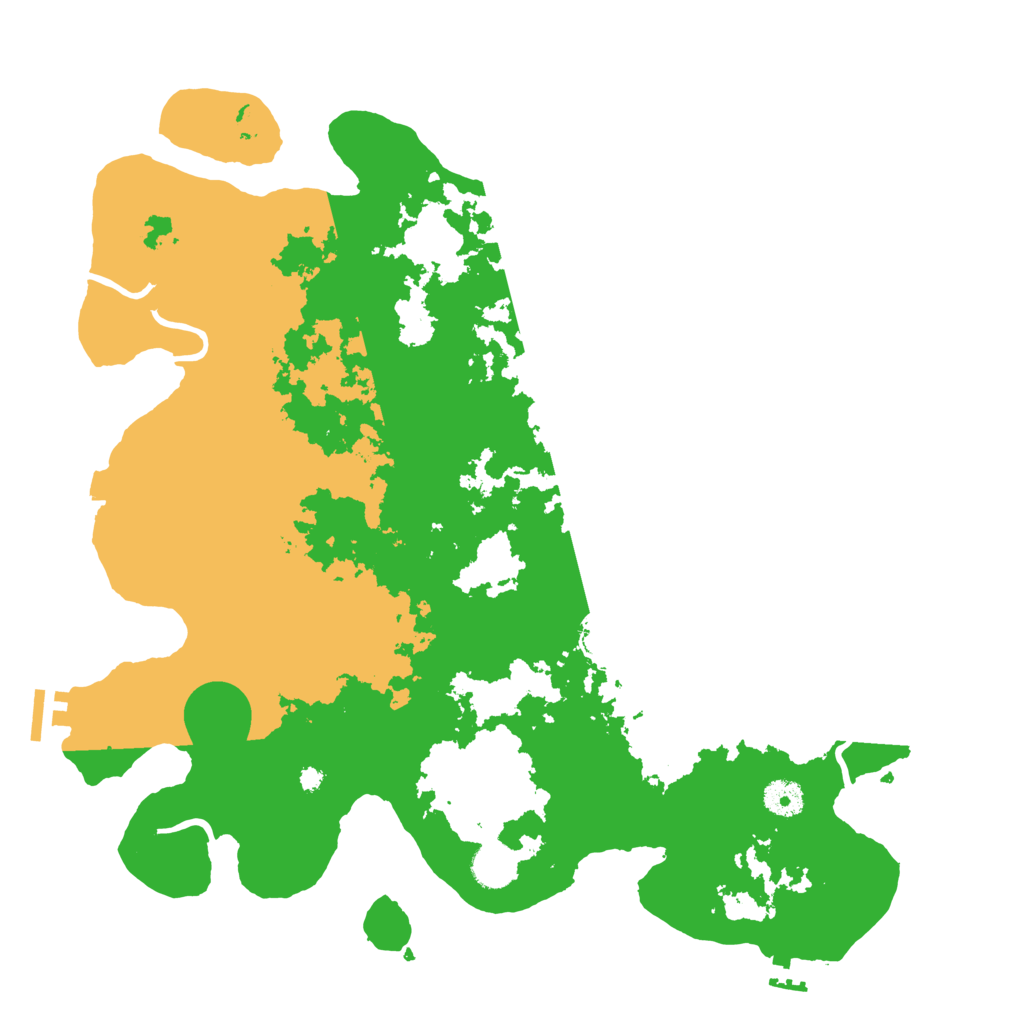 Biome Rust Map: Procedural Map, Size: 4000, Seed: 558926749