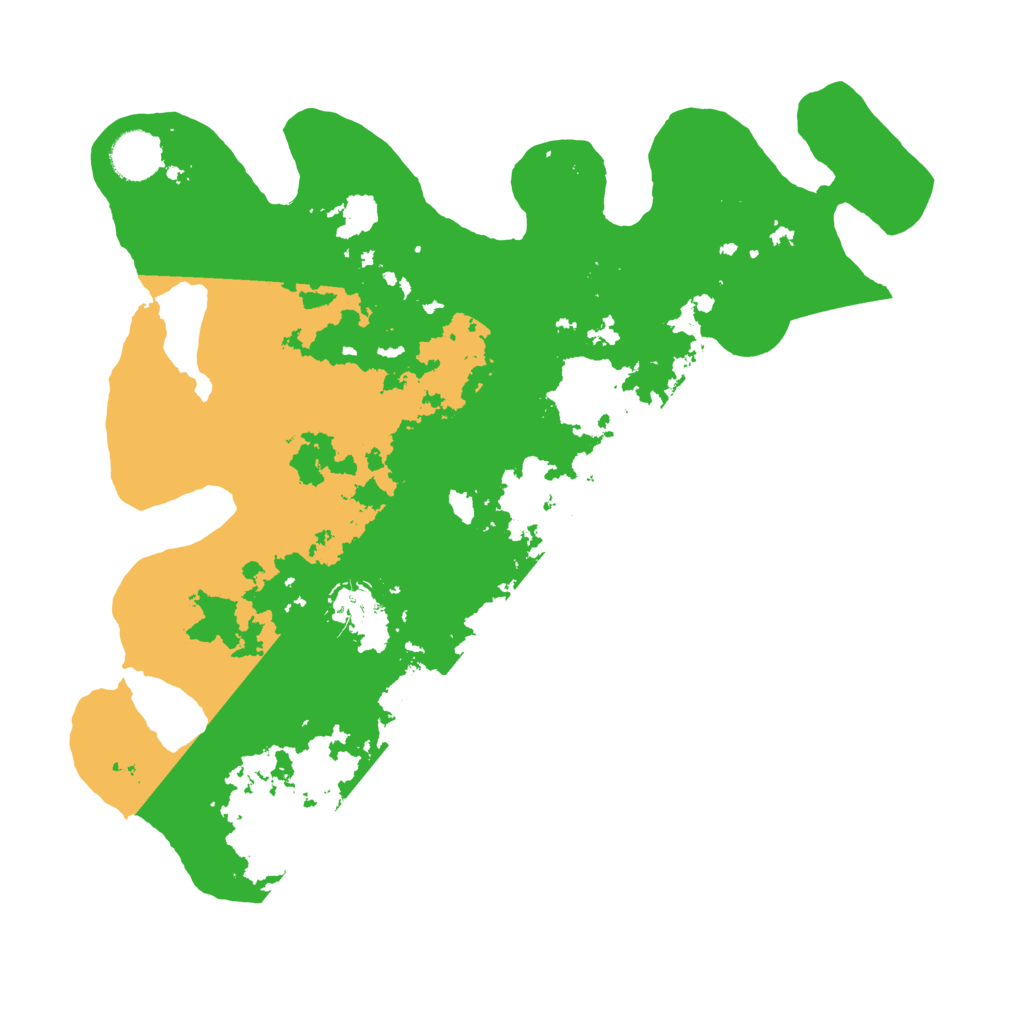 Biome Rust Map: Barren, Size: 3600, Seed: 57443712