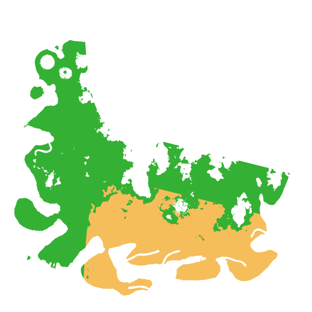 Biome Rust Map: Procedural Map, Size: 3800, Seed: 896500695