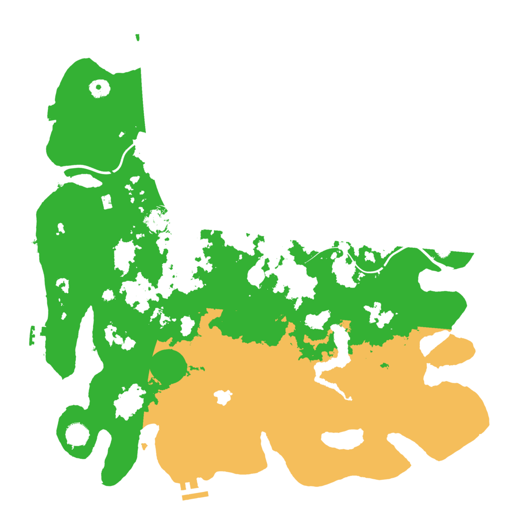 Biome Rust Map: Procedural Map, Size: 4000, Seed: 1419360318