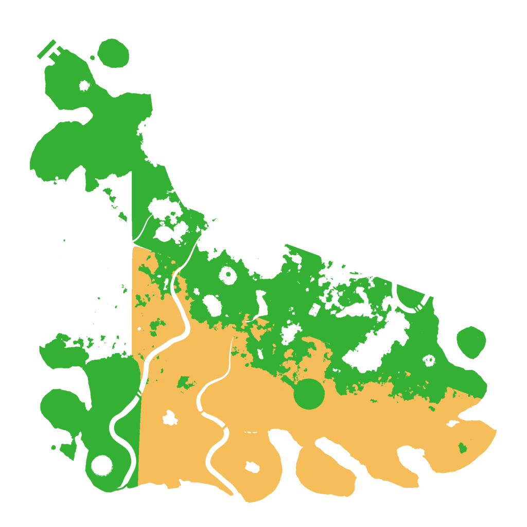 Biome Rust Map: Procedural Map, Size: 4500, Seed: 2073941086