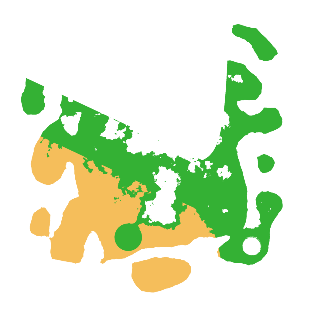 Biome Rust Map: Barren, Size: 3000, Seed: 532532