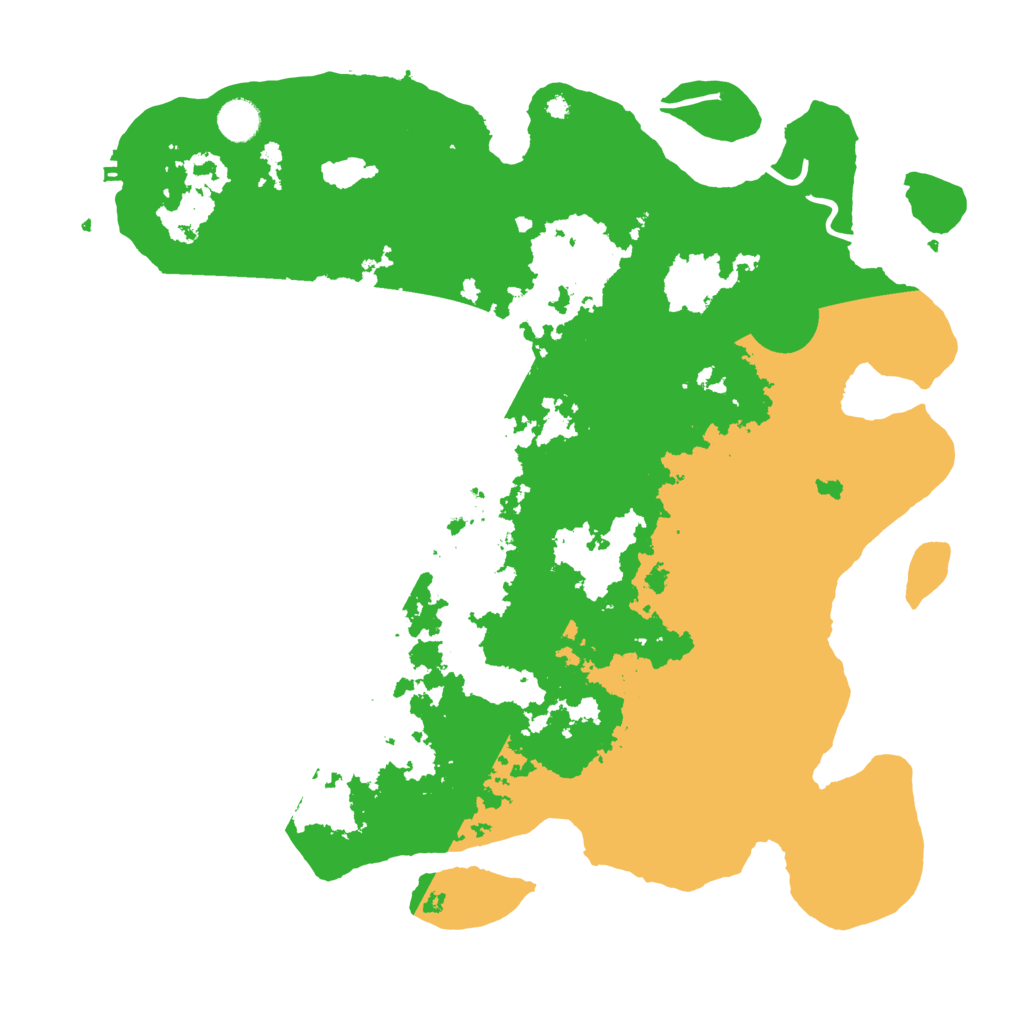 Biome Rust Map: Procedural Map, Size: 4250, Seed: 518567601