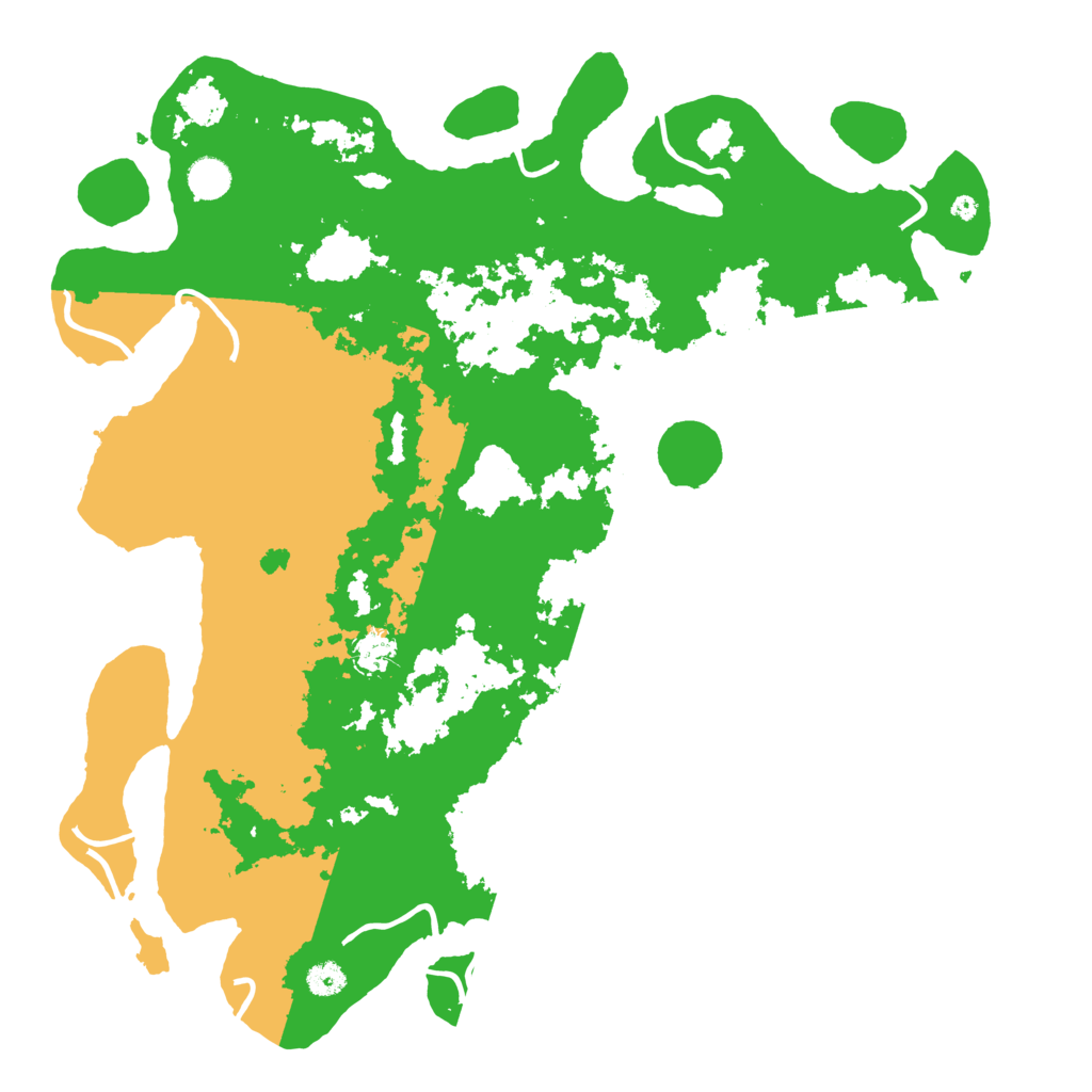 Biome Rust Map: Procedural Map, Size: 4500, Seed: 366436003