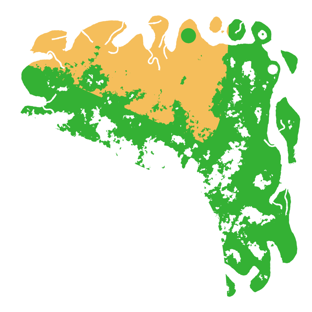 Biome Rust Map: Procedural Map, Size: 5500, Seed: 823478