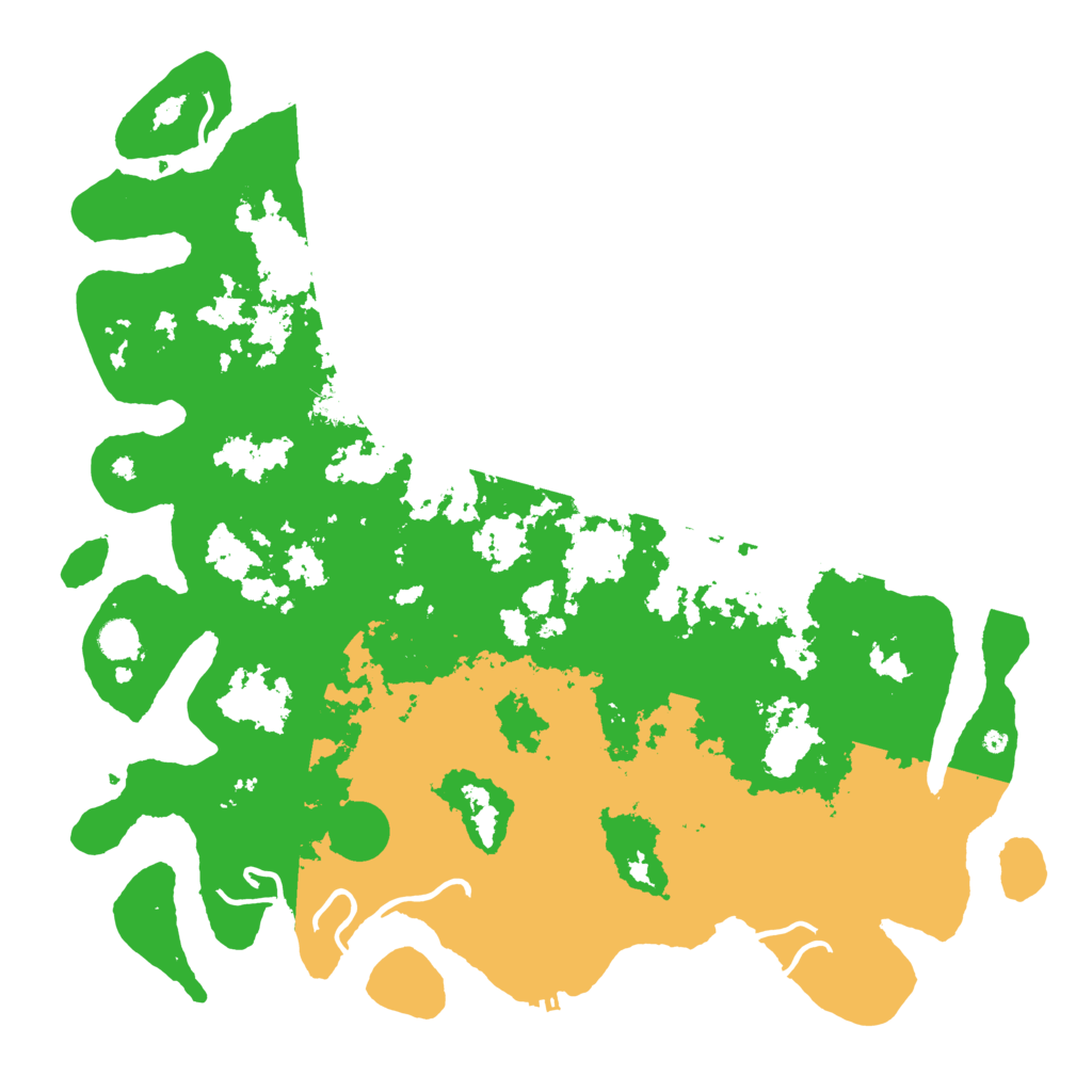 Biome Rust Map: Procedural Map, Size: 4800, Seed: 79665128