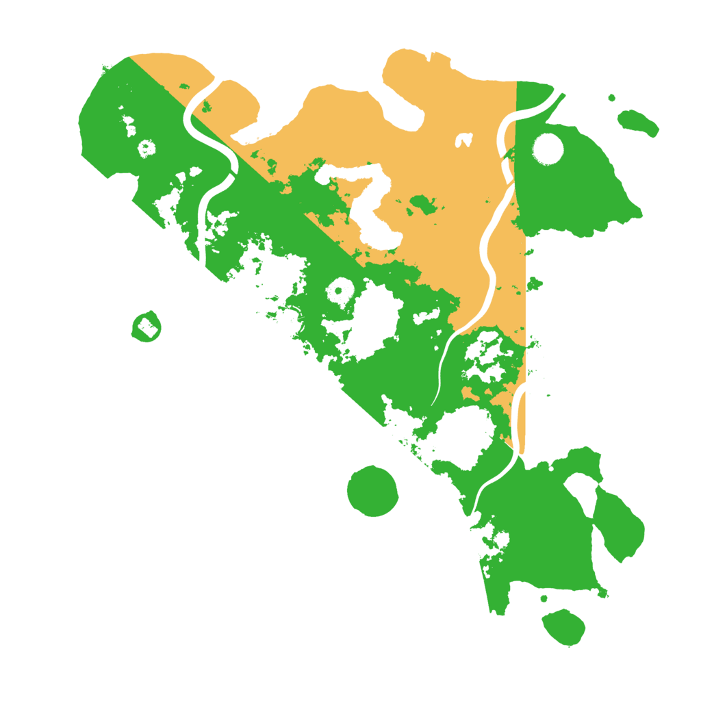 Biome Rust Map: Procedural Map, Size: 4000, Seed: 281624124