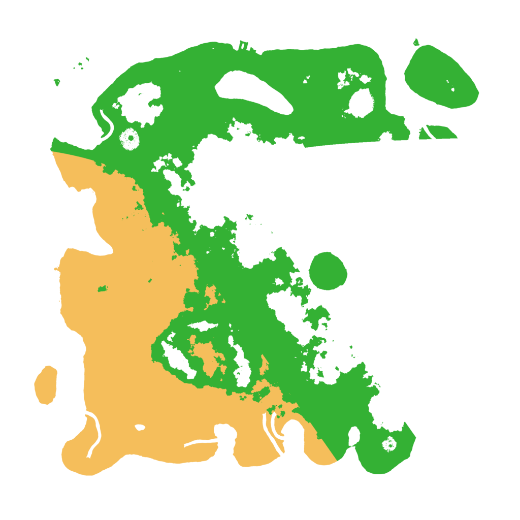 Biome Rust Map: Procedural Map, Size: 3850, Seed: 1337659282