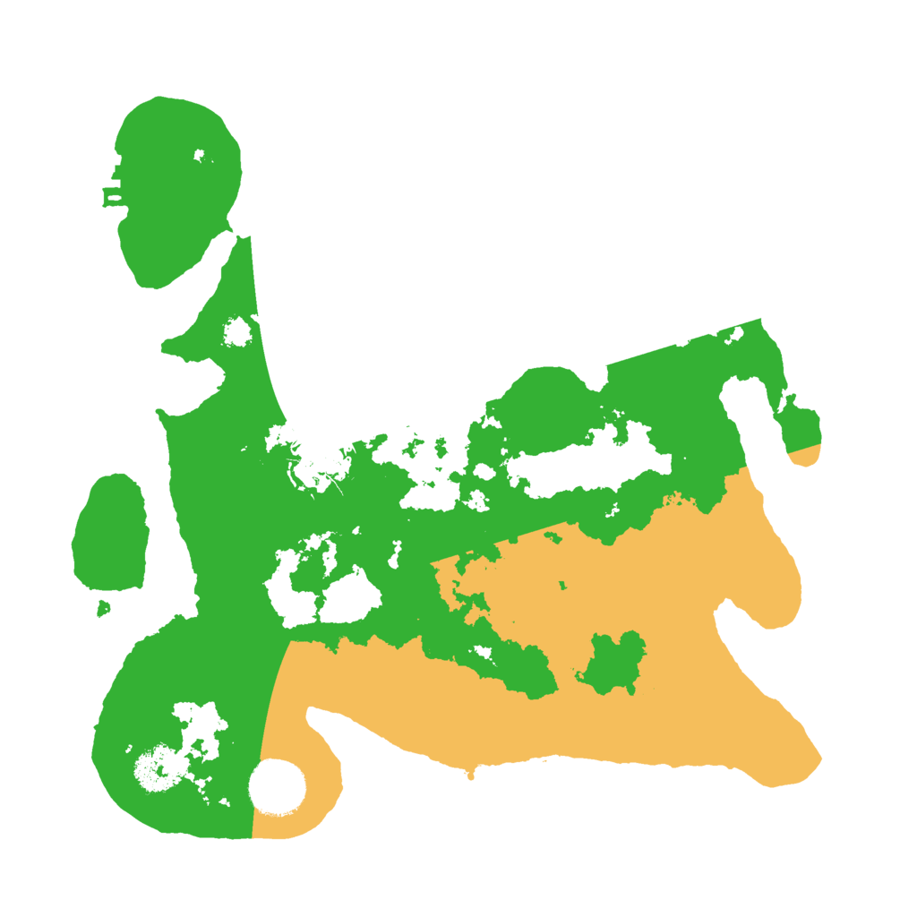 Biome Rust Map: Procedural Map, Size: 2900, Seed: 589335000