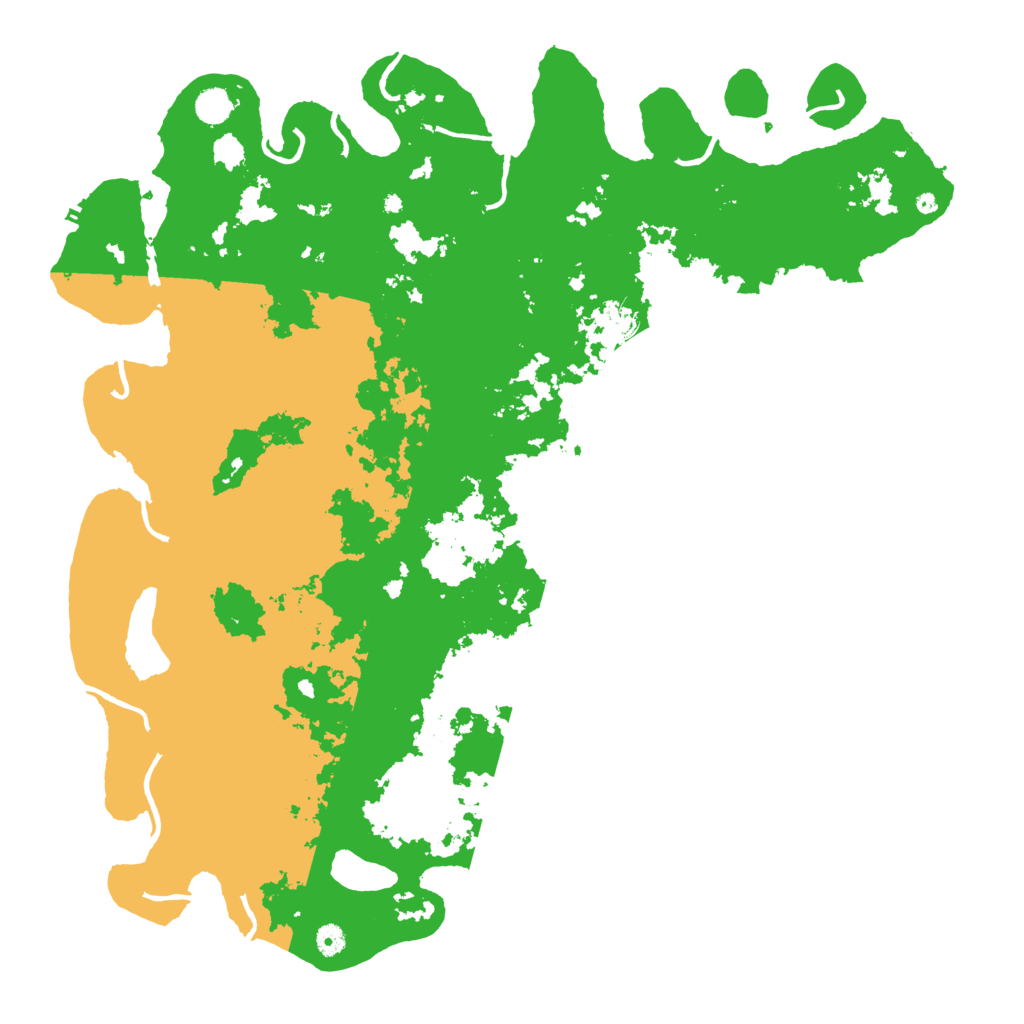 Biome Rust Map: Procedural Map, Size: 5085, Seed: 823458