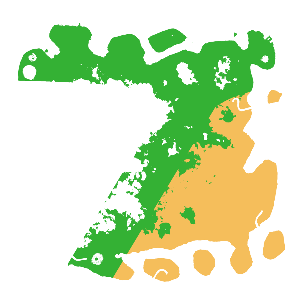 Biome Rust Map: Procedural Map, Size: 4000, Seed: 1460797284