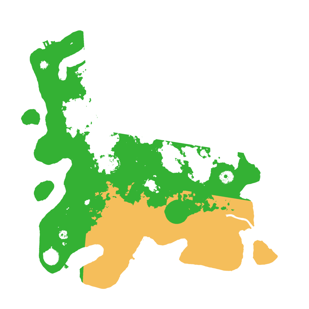 Biome Rust Map: Procedural Map, Size: 3500, Seed: 89154840