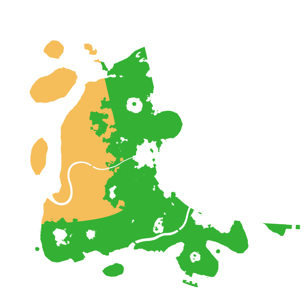 Biome Rust Map: Procedural Map, Size: 2950, Seed: 195283811