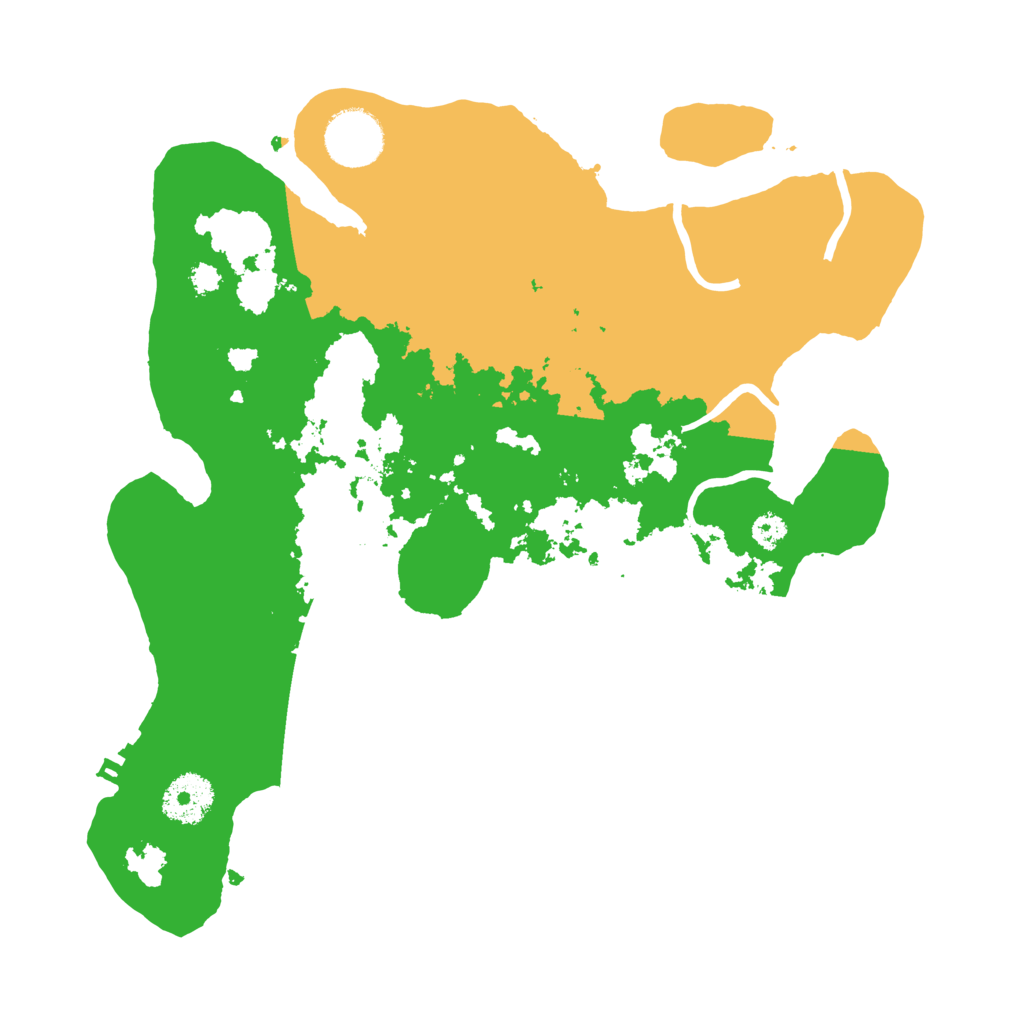 Biome Rust Map: Procedural Map, Size: 3100, Seed: 641165