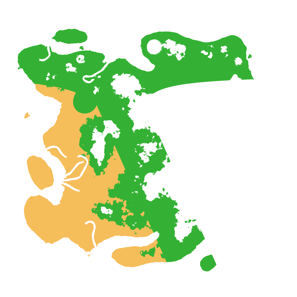 Biome Rust Map: Procedural Map, Size: 3500, Seed: 1640666296