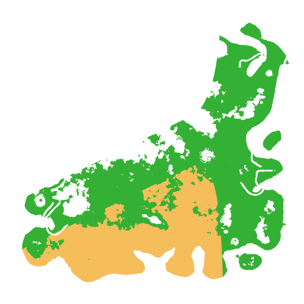 Biome Rust Map: Procedural Map, Size: 4000, Seed: 223267345