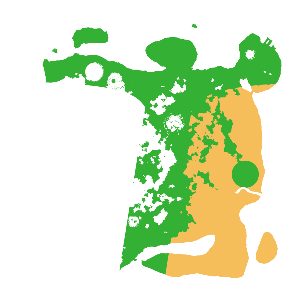 Biome Rust Map: Procedural Map, Size: 3000, Seed: 1375607474