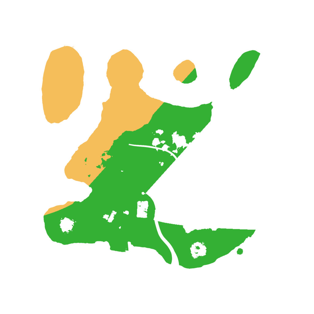 Biome Rust Map: Procedural Map, Size: 2000, Seed: 678236