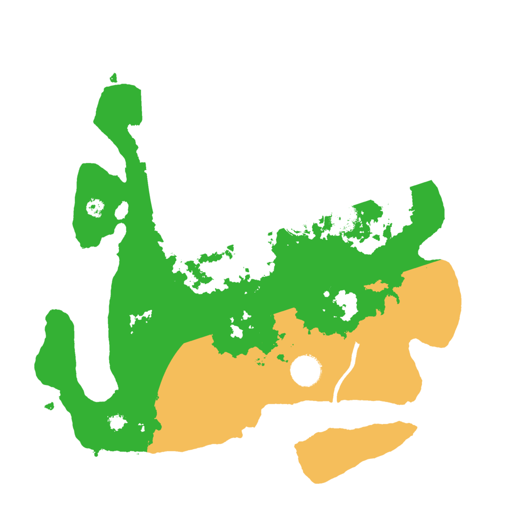 Biome Rust Map: Procedural Map, Size: 3000, Seed: 32272