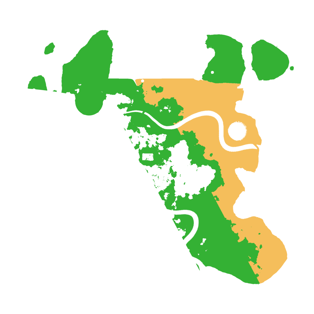 Biome Rust Map: Procedural Map, Size: 3000, Seed: 1612831801