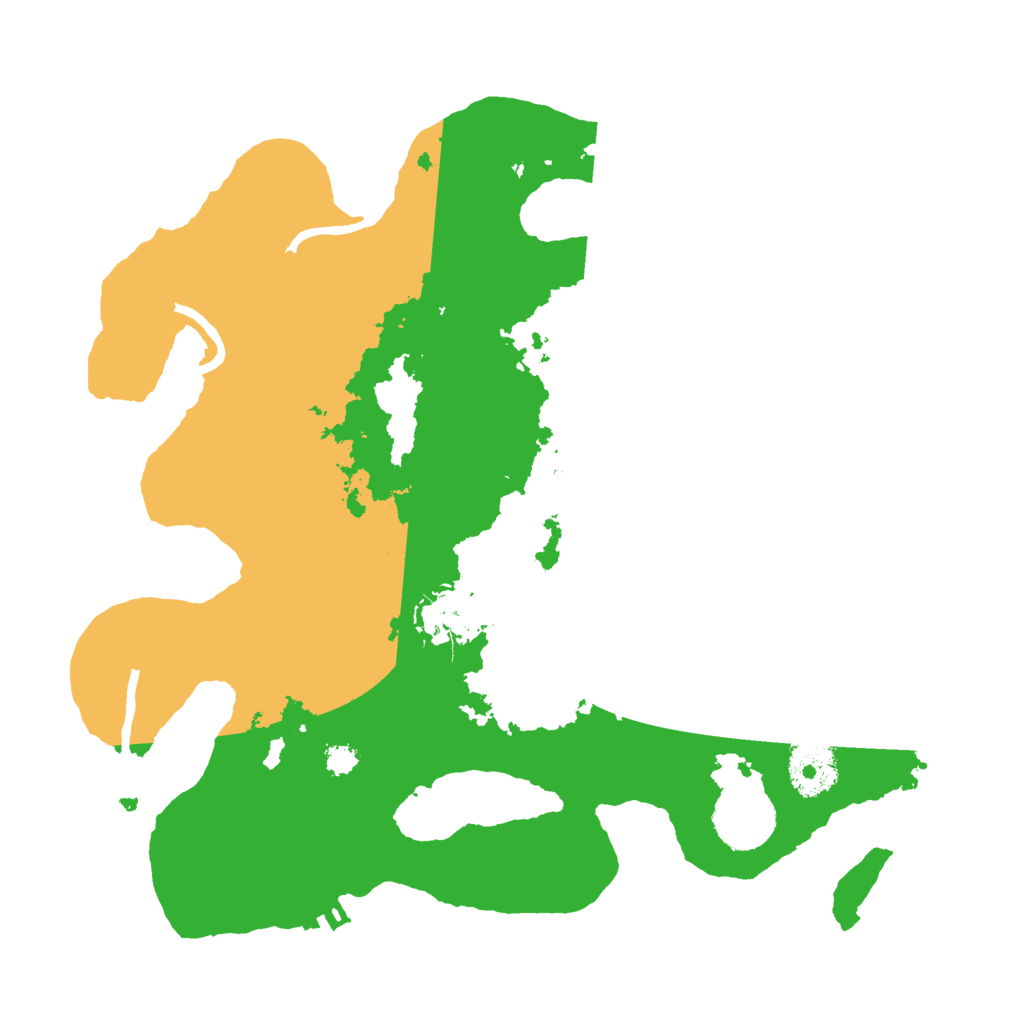 Biome Rust Map: Procedural Map, Size: 3000, Seed: 545096731
