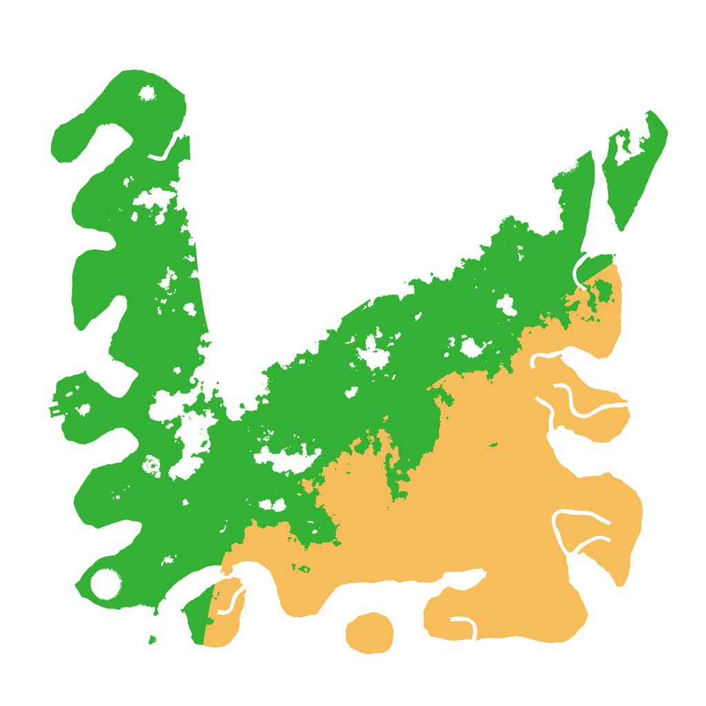 Biome Rust Map: Procedural Map, Size: 4096, Seed: 1176352538