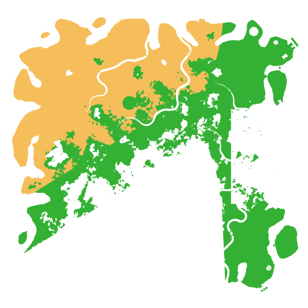 Biome Rust Map: Procedural Map, Size: 6000, Seed: 112222456