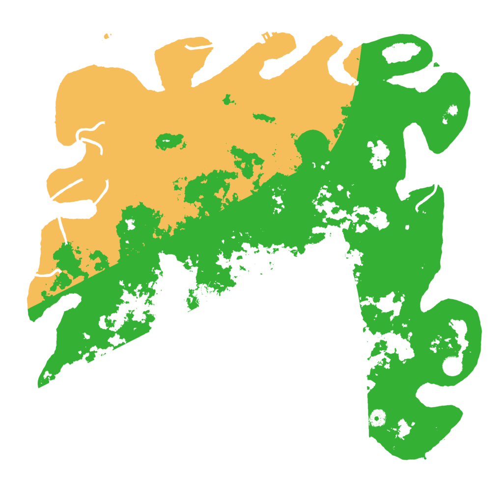 Biome Rust Map: Procedural Map, Size: 4500, Seed: 1366292036